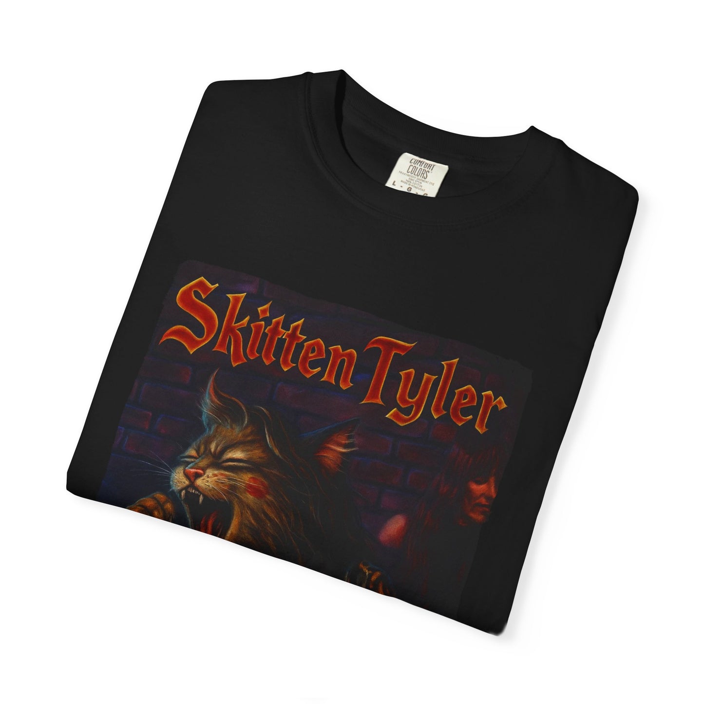 Skitten Tyler Tee – Cat Frontman Concert Graphic
