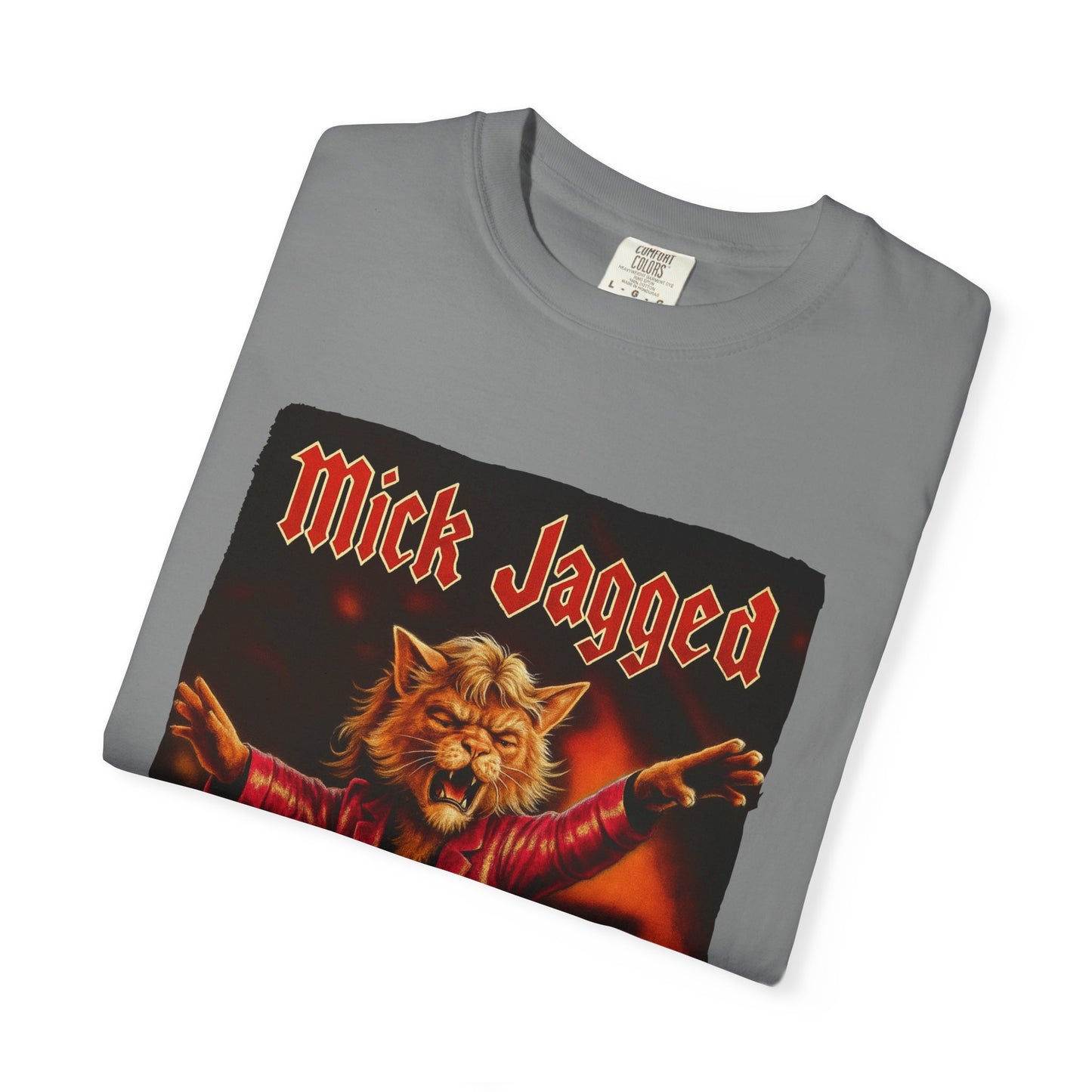 Mick Jagged Tee – Cat Frontman Concert Graphic