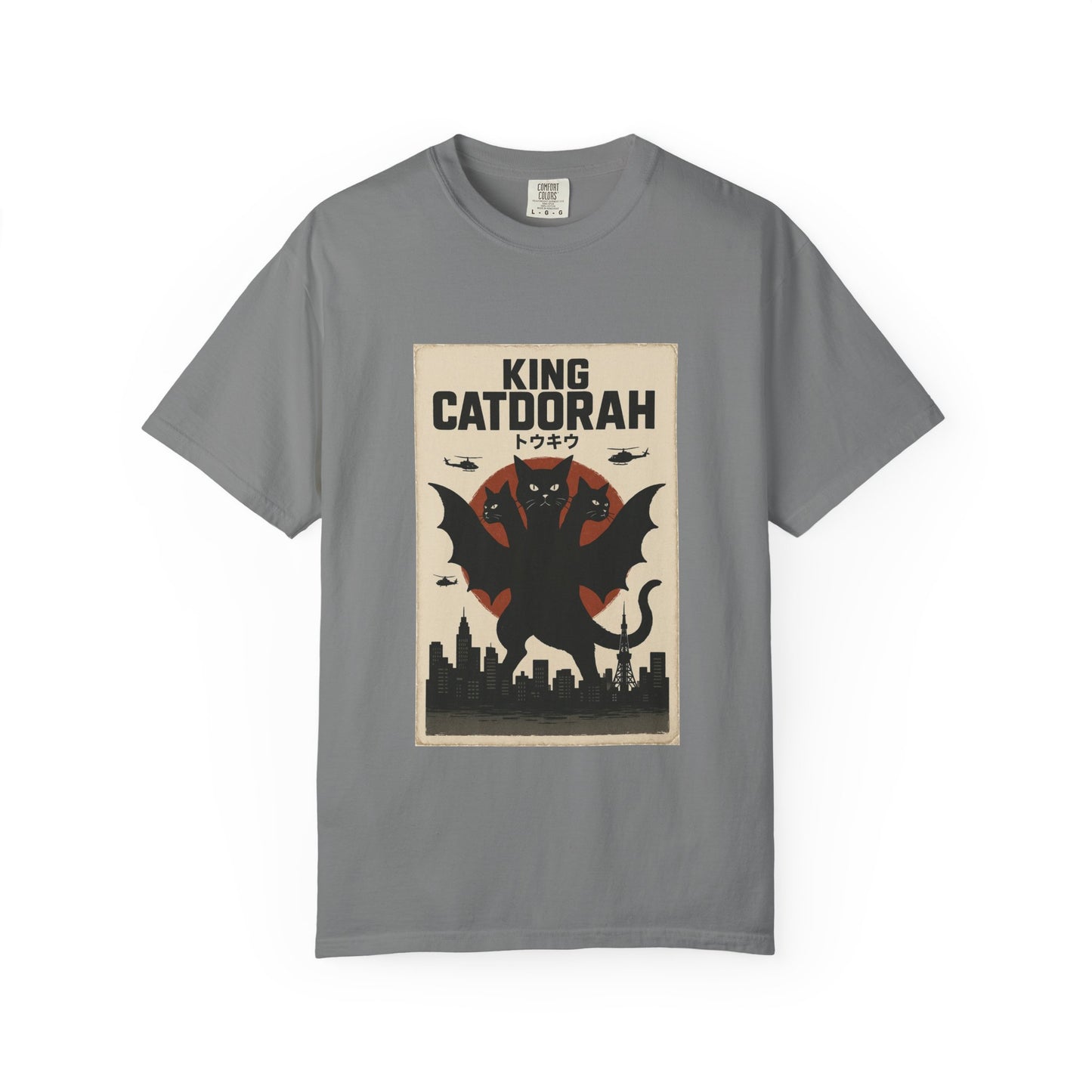 King Catdorah Retro Graphic Tee – Comfort Colors® Unisex
