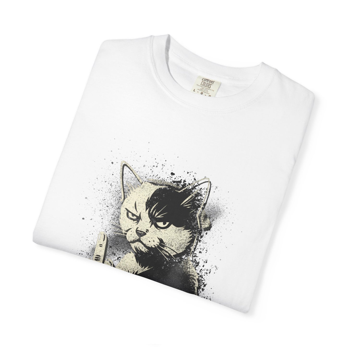 Grumpy Cat Middle Finger Tee – “Your Lap Sucks” Funny Unisex T-Shirt