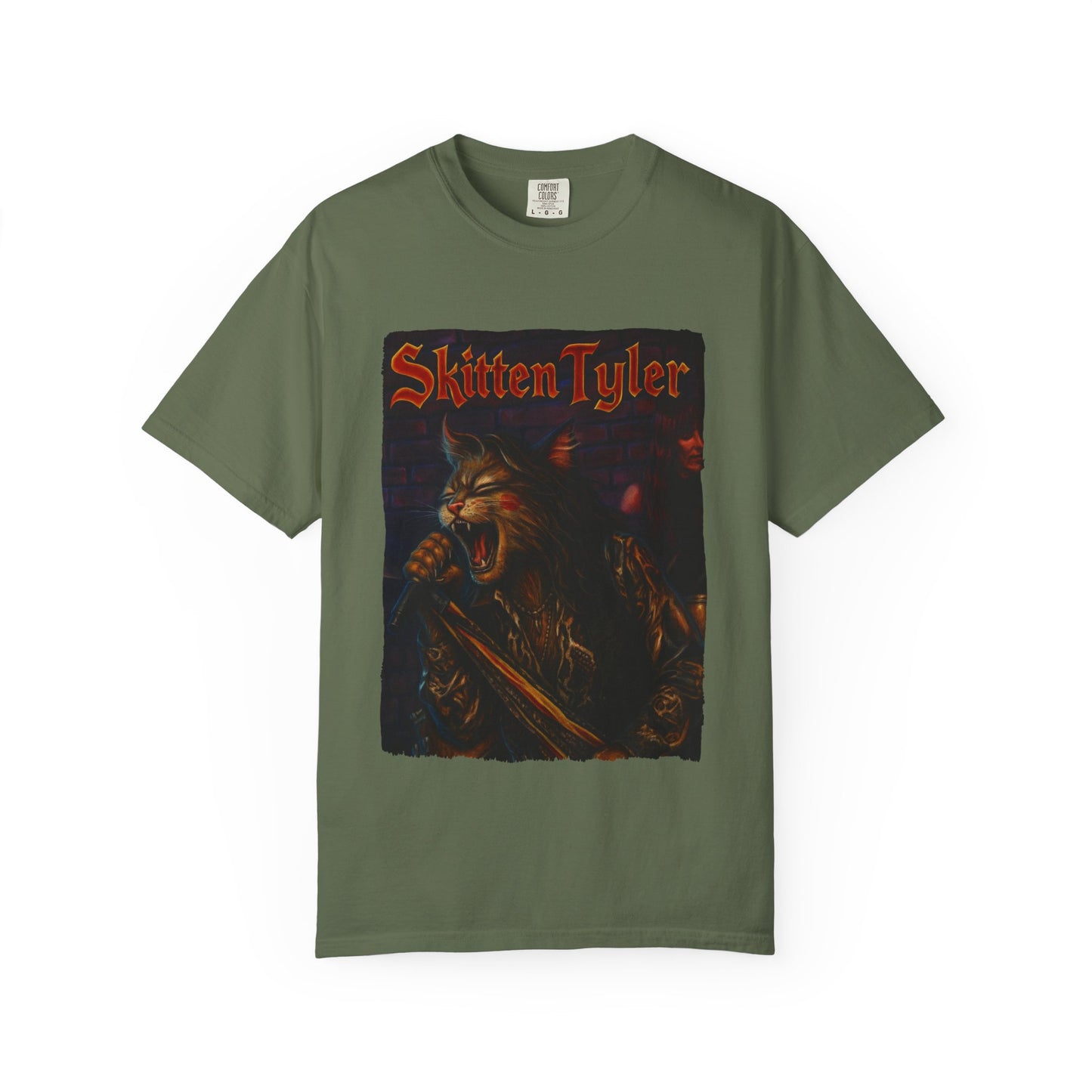 Skitten Tyler Tee – Cat Frontman Concert Graphic