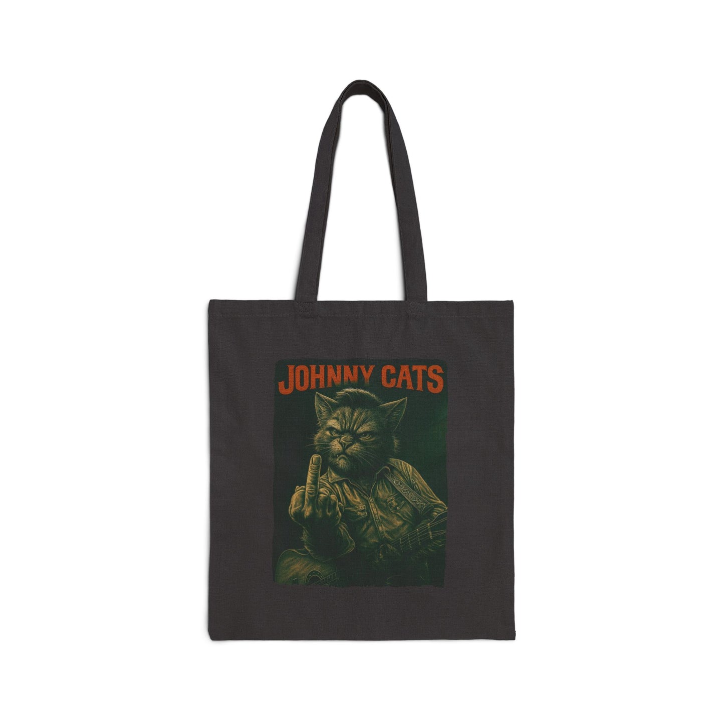 Johnny Cats Tote – Funny Rock Canvas Bag