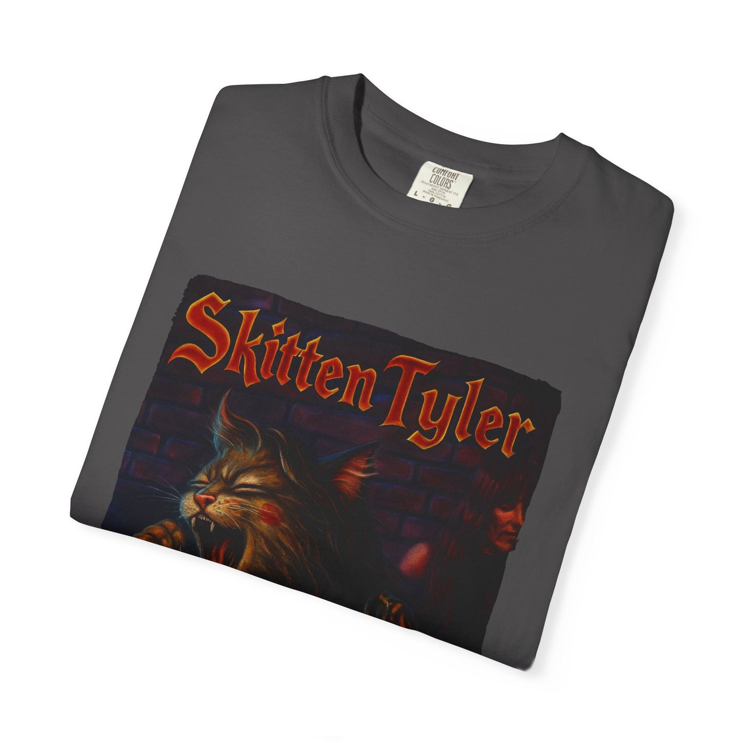 Skitten Tyler Tee – Cat Frontman Concert Graphic