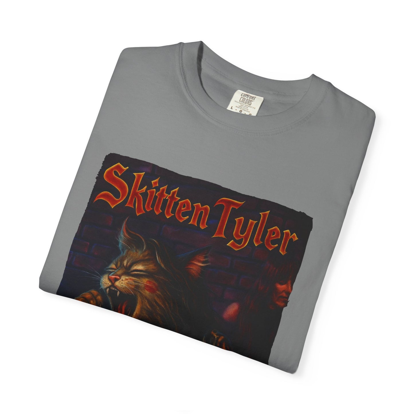 Skitten Tyler Tee – Cat Frontman Concert Graphic