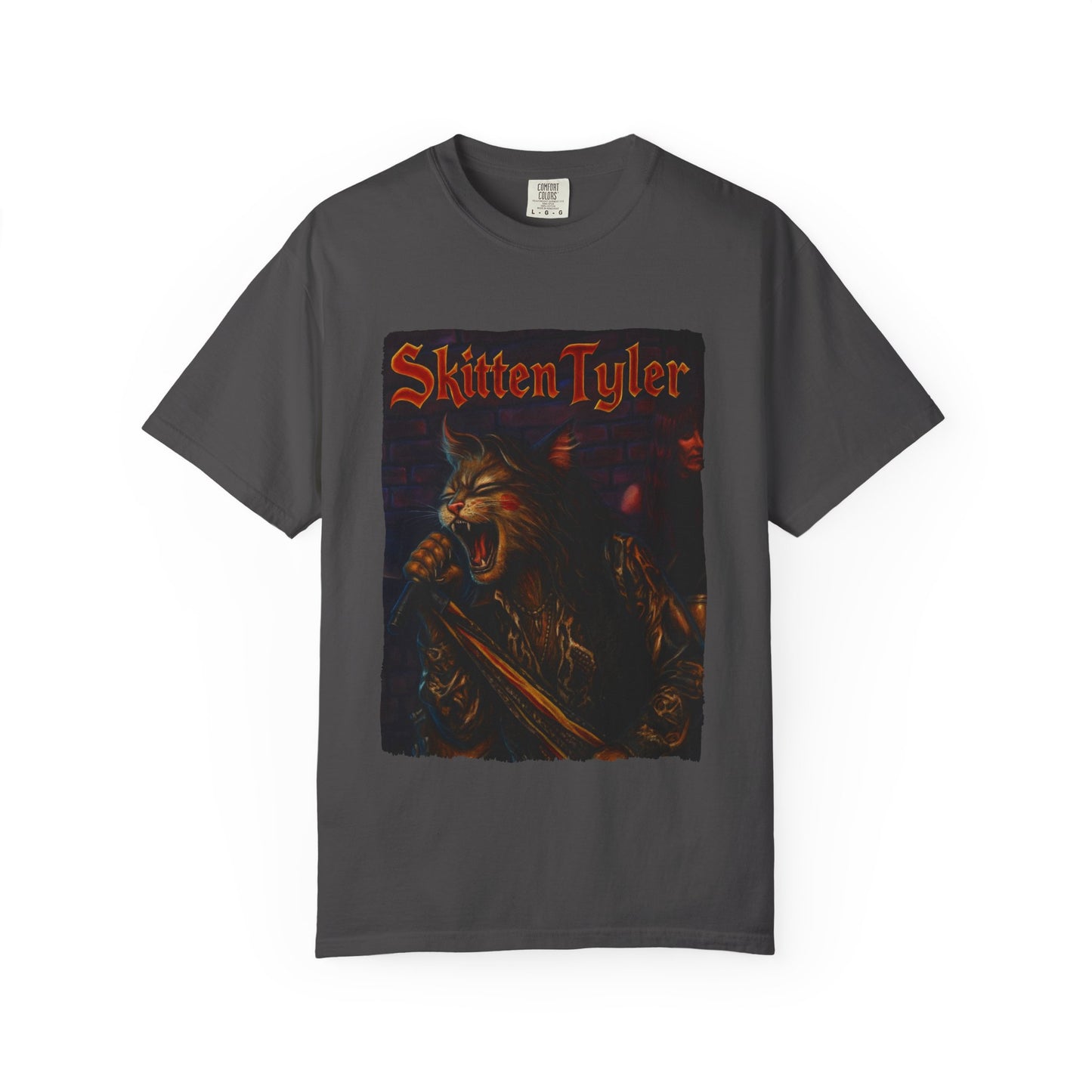 Skitten Tyler Tee – Cat Frontman Concert Graphic