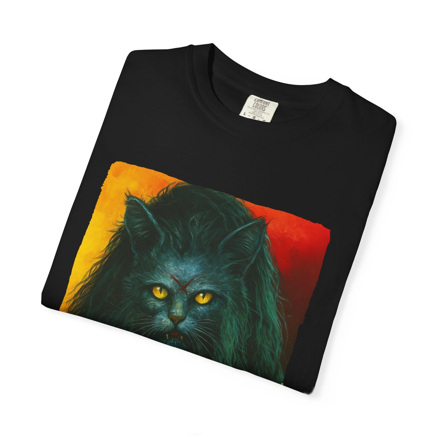 Cat Zombie Tee – Horror Cat Graphic Shirt