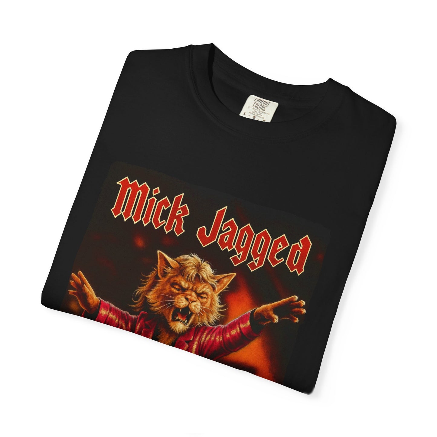 Mick Jagged Tee – Cat Frontman Concert Graphic