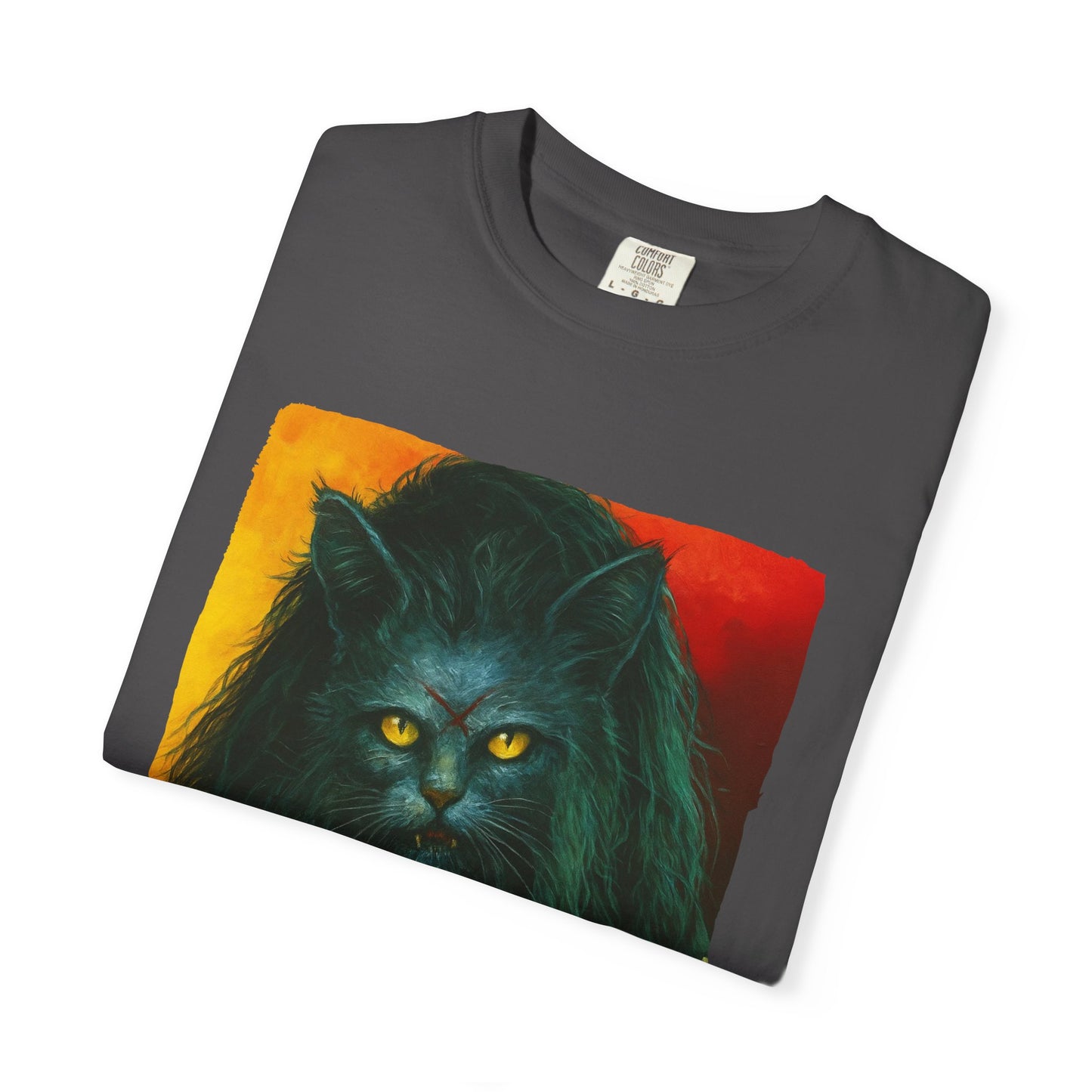 Cat Zombie Tee – Horror Cat Graphic Shirt