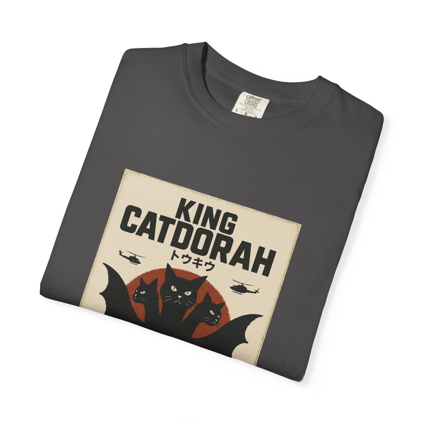 King Catdorah Retro Graphic Tee – Comfort Colors® Unisex