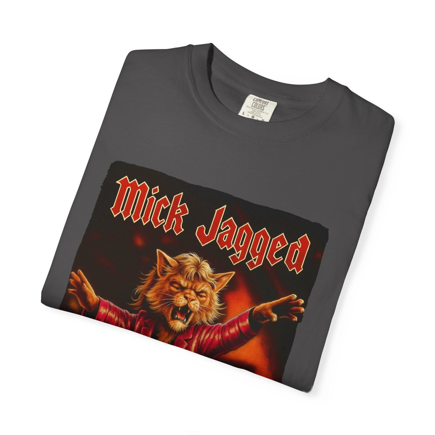 Mick Jagged Tee – Cat Frontman Concert Graphic