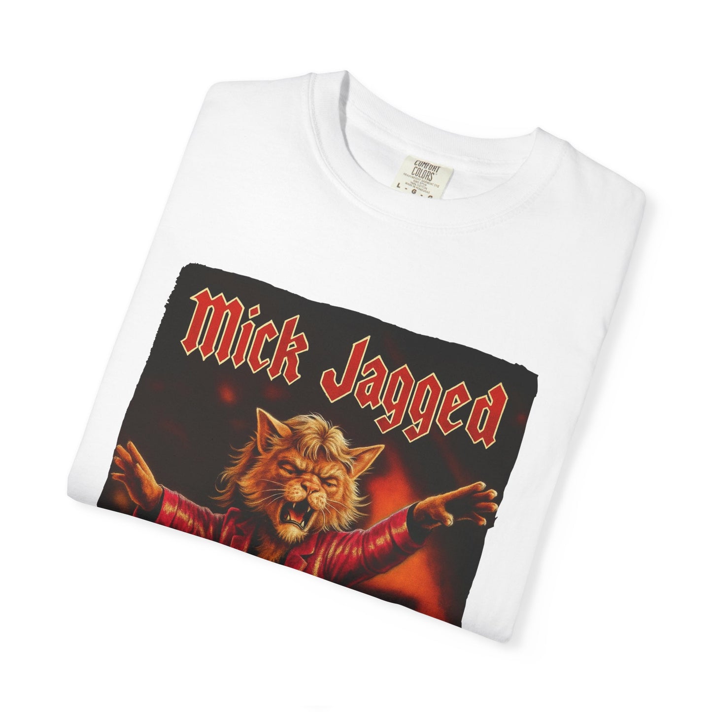 Mick Jagged Tee – Cat Frontman Concert Graphic