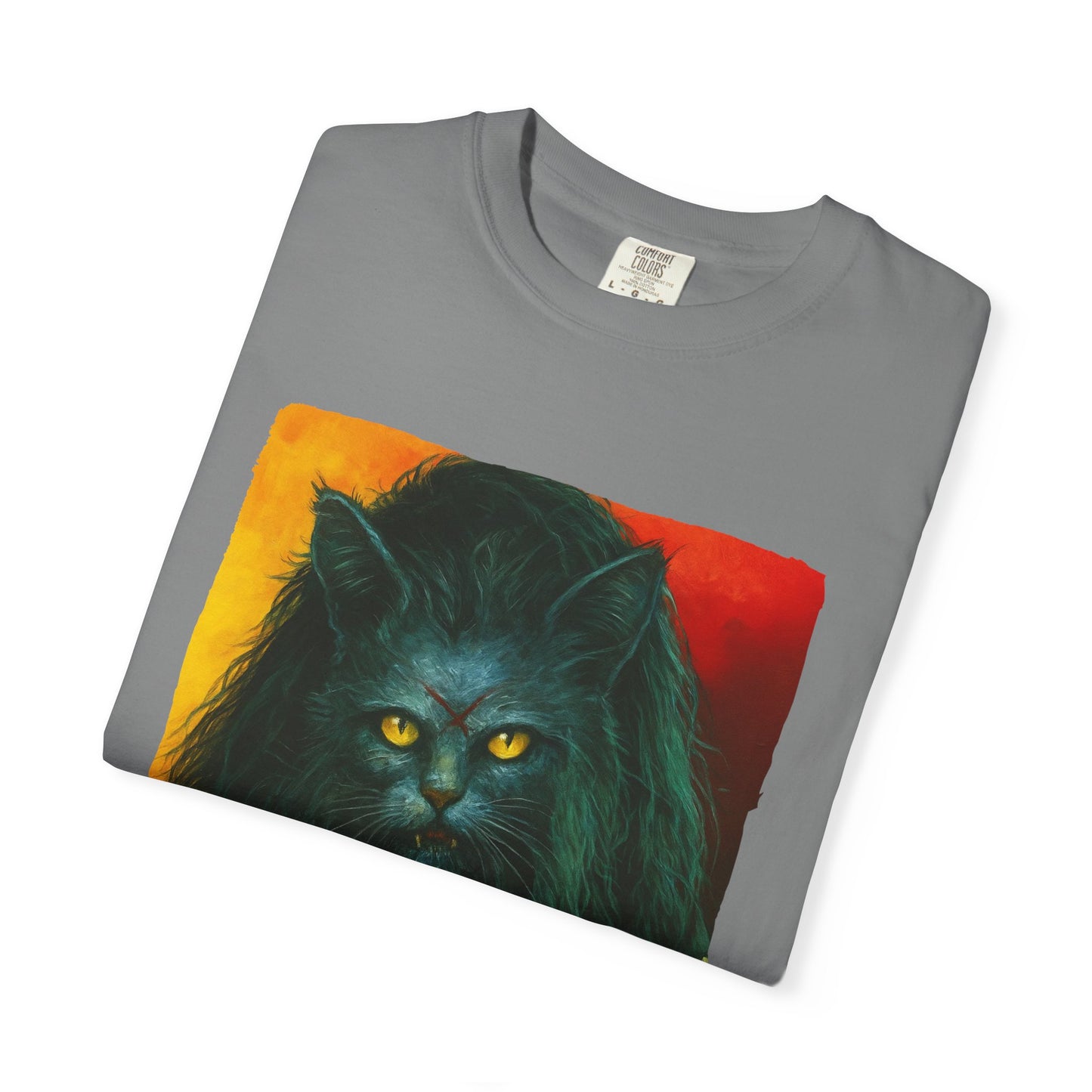 Cat Zombie Tee – Horror Cat Graphic Shirt