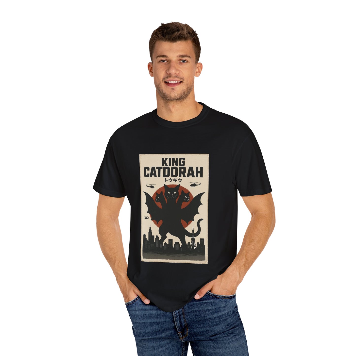 King Catdorah Retro Graphic Tee – Comfort Colors® Unisex