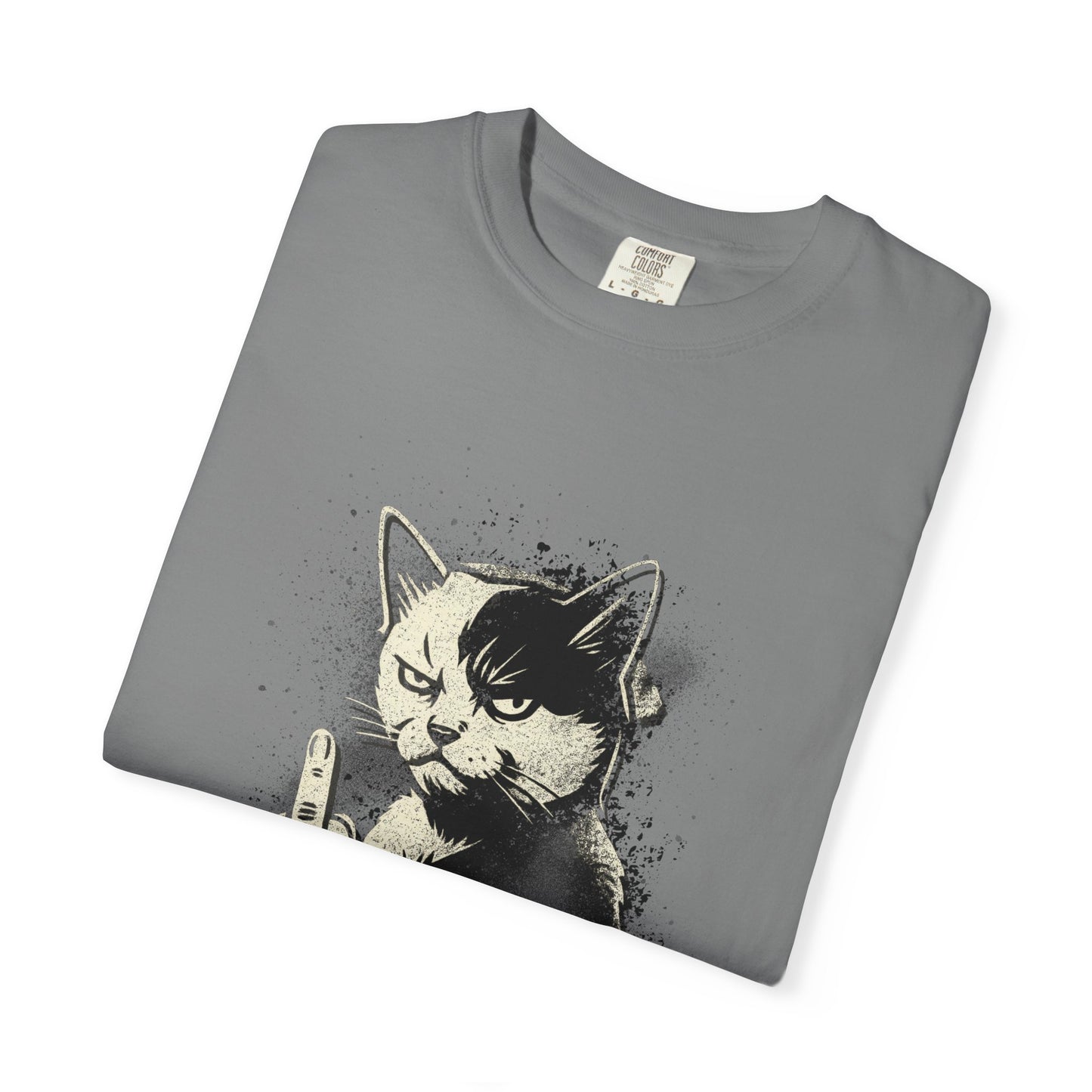 Grumpy Cat Middle Finger Tee – “Your Lap Sucks” Funny Unisex T-Shirt