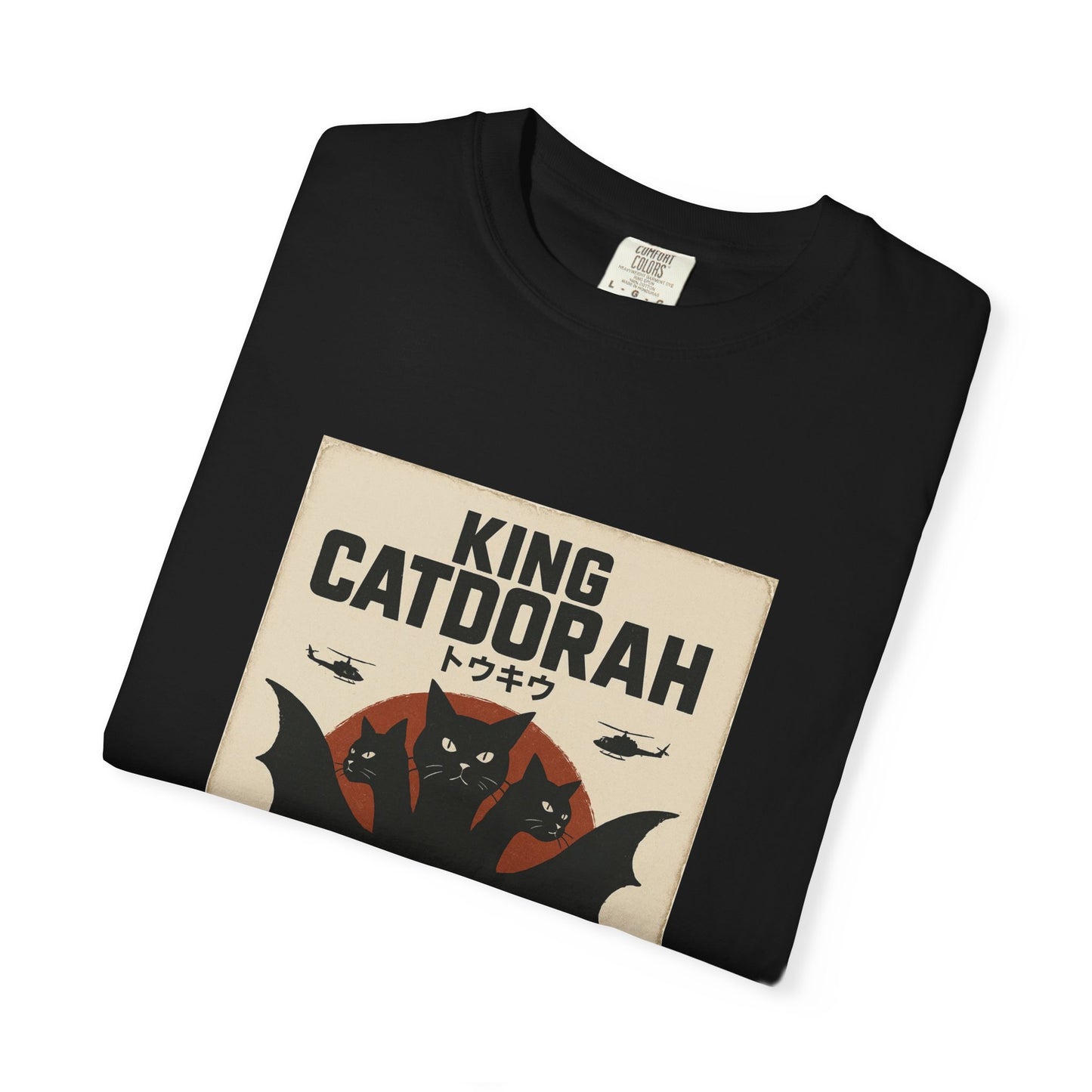 King Catdorah Retro Graphic Tee – Comfort Colors® Unisex