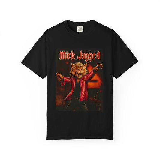 Mick Jagged Tee – Cat Frontman Concert Graphic