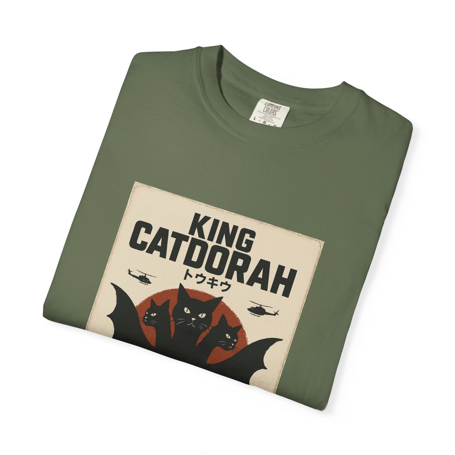 King Catdorah Retro Graphic Tee – Comfort Colors® Unisex