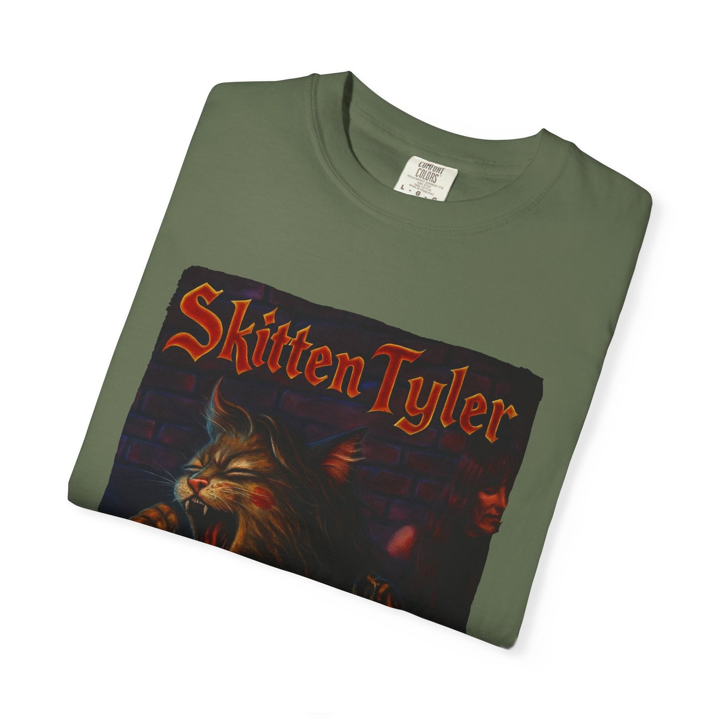 Skitten Tyler Tee – Cat Frontman Concert Graphic