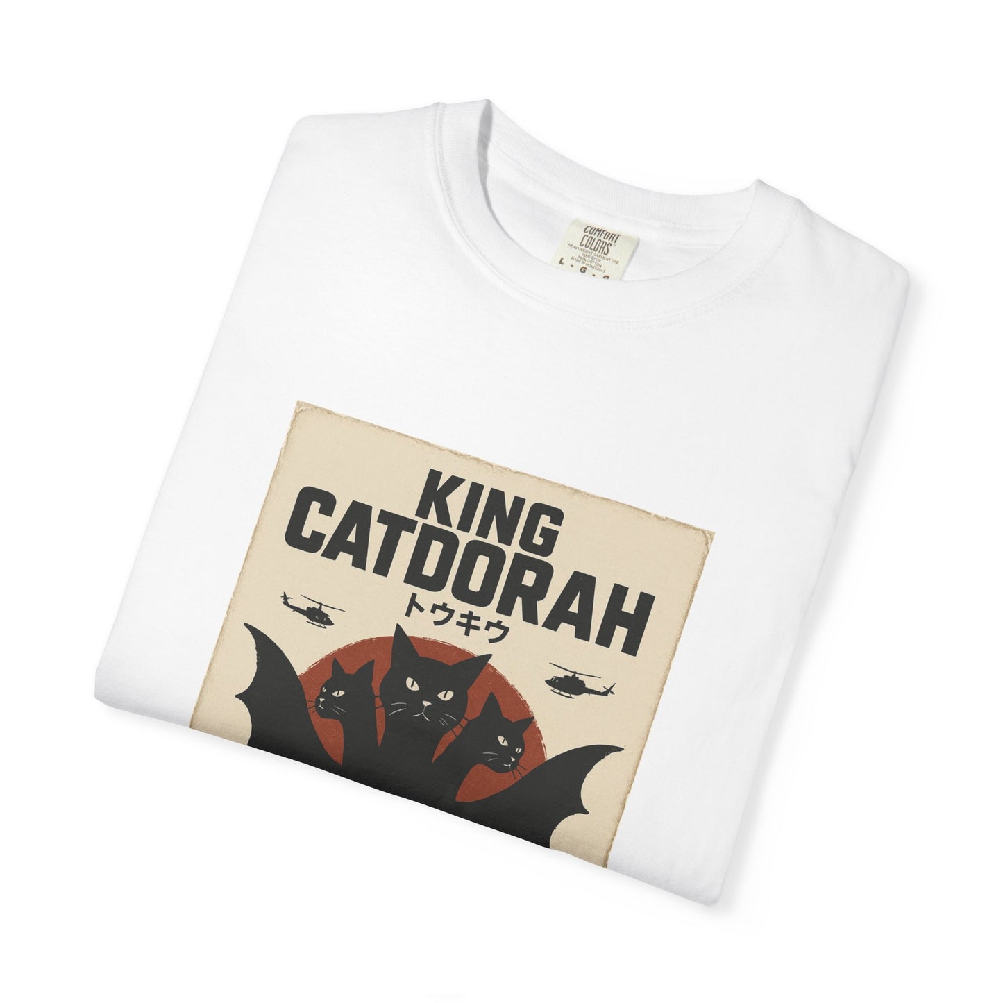 King Catdorah Retro Graphic Tee – Comfort Colors® Unisex