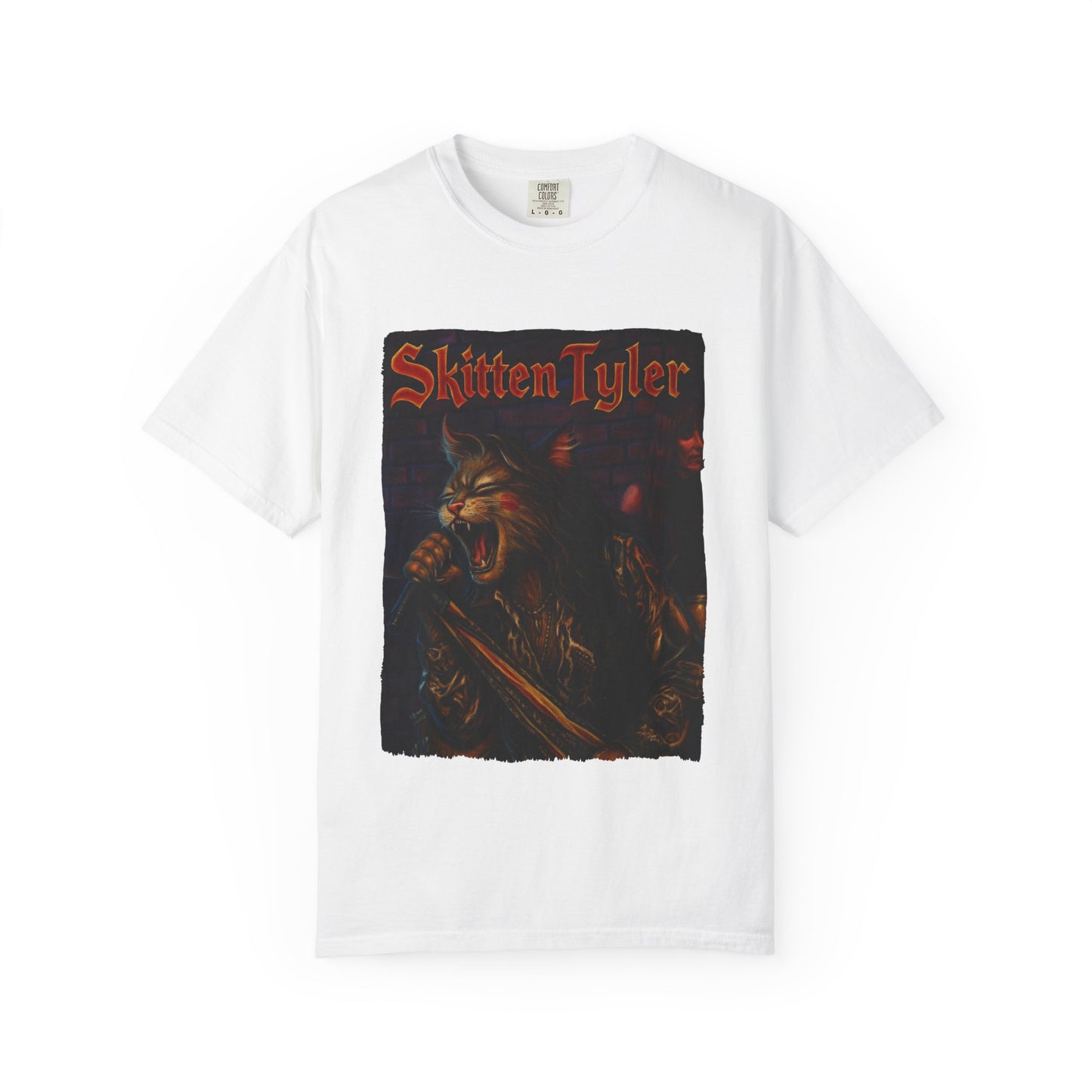 Skitten Tyler Tee – Cat Frontman Concert Graphic