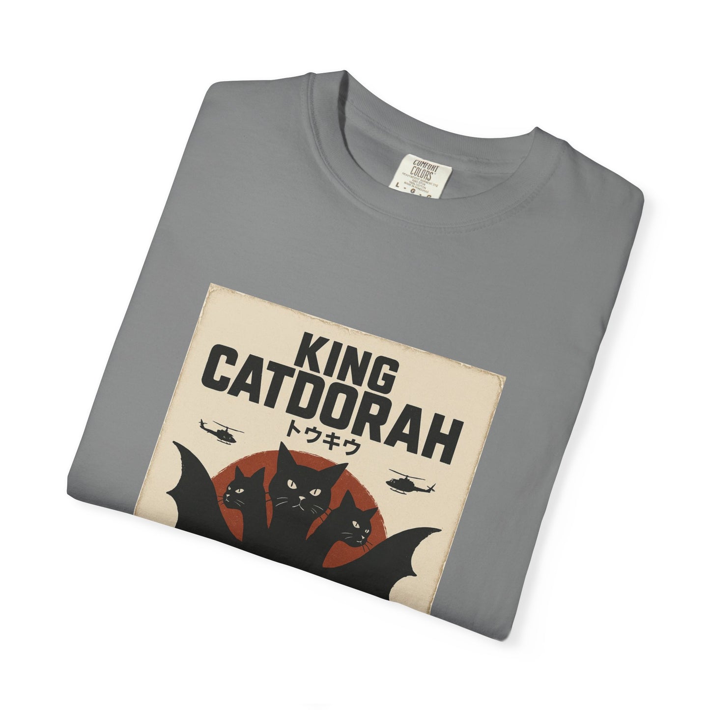 King Catdorah Retro Graphic Tee – Comfort Colors® Unisex