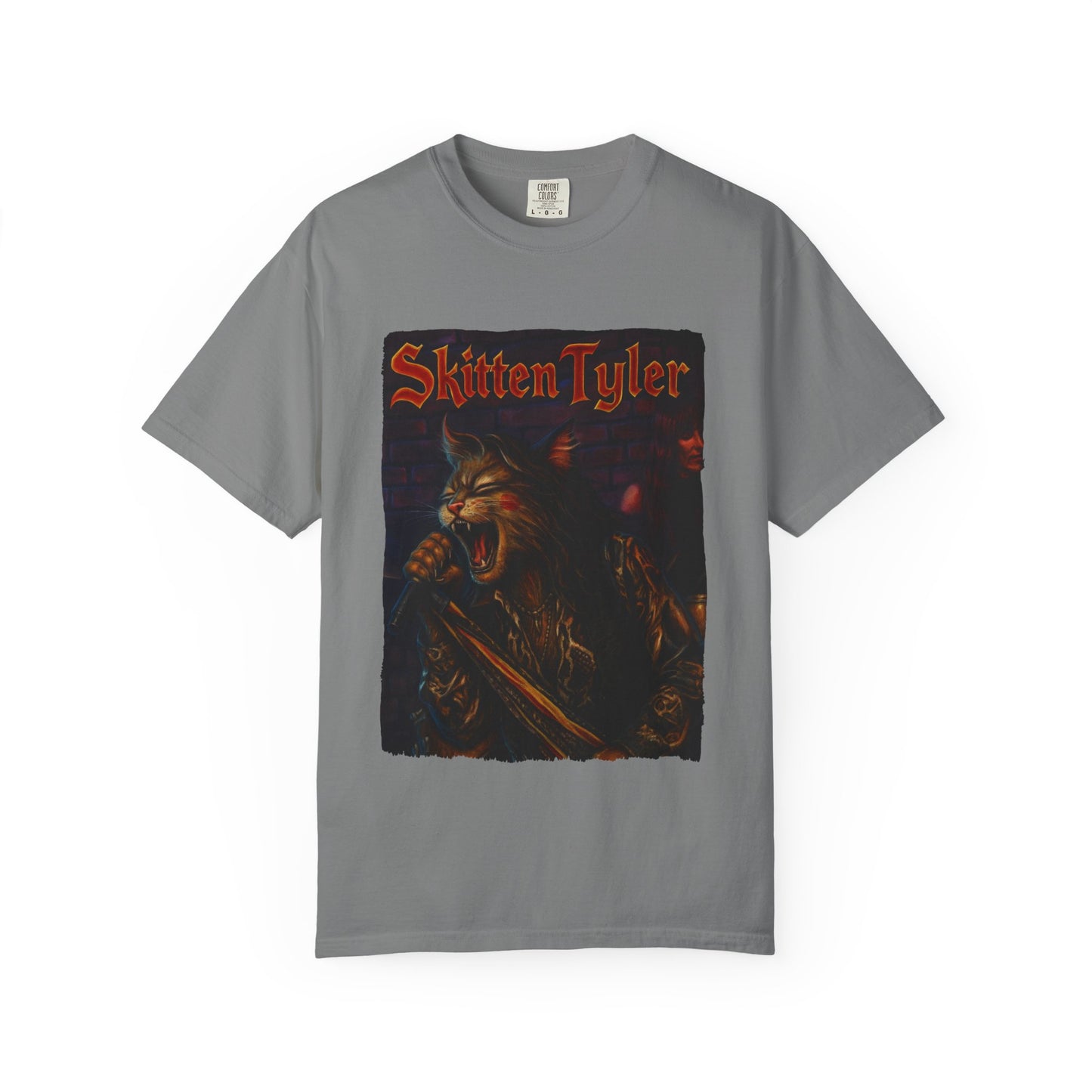 Skitten Tyler Tee – Cat Frontman Concert Graphic