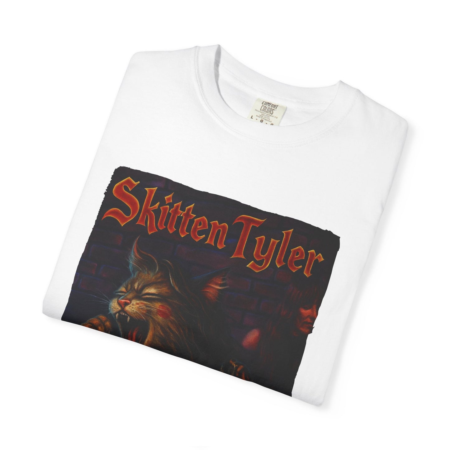 Skitten Tyler Tee – Cat Frontman Concert Graphic