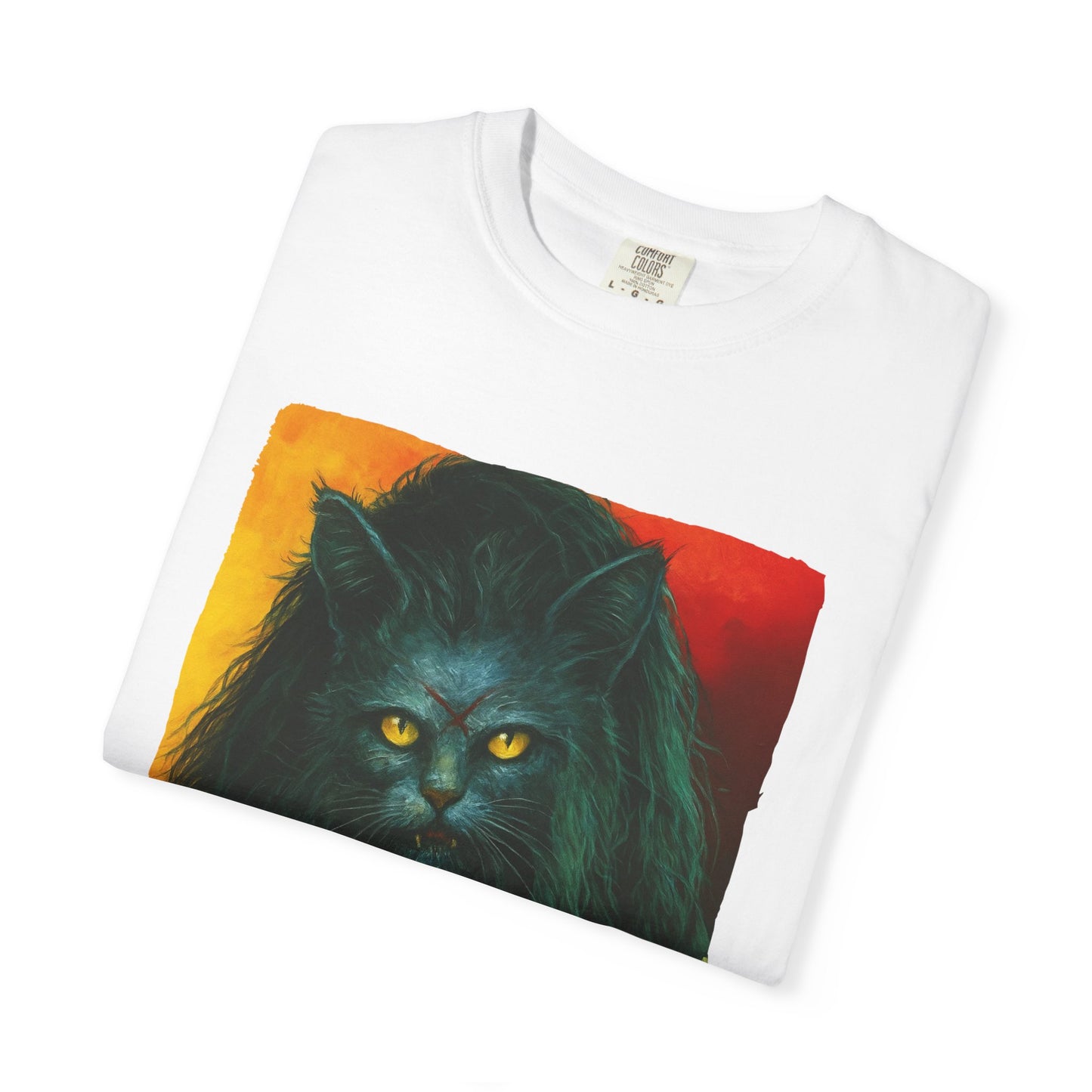 Cat Zombie Tee – Horror Cat Graphic Shirt