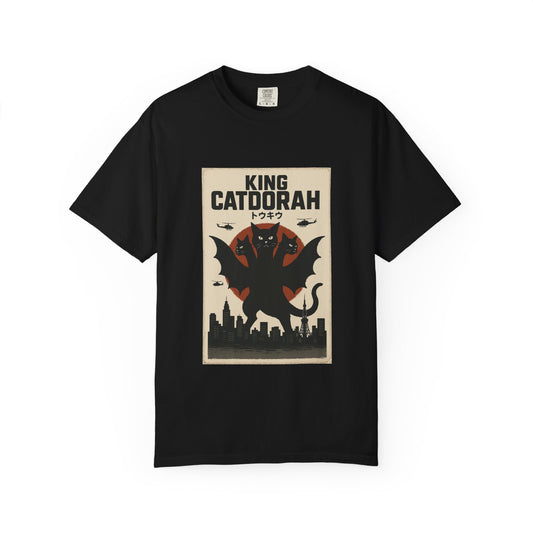 King Catdorah Retro Graphic Tee – Comfort Colors® Unisex